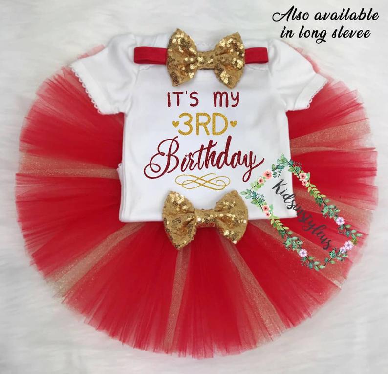 It's my 3rd Birthday Girl Outfit – KreatingInStyle