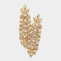 Oversized Crystal Rhinestone Earrings