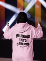 Mourning into dancing shirt