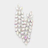 Oversized Crystal Rhinestone Earrings