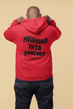 Mourning into dancing shirt