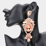 Oversized Crystal Rhinestone Earrings