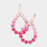 Floral Ombre Earrings