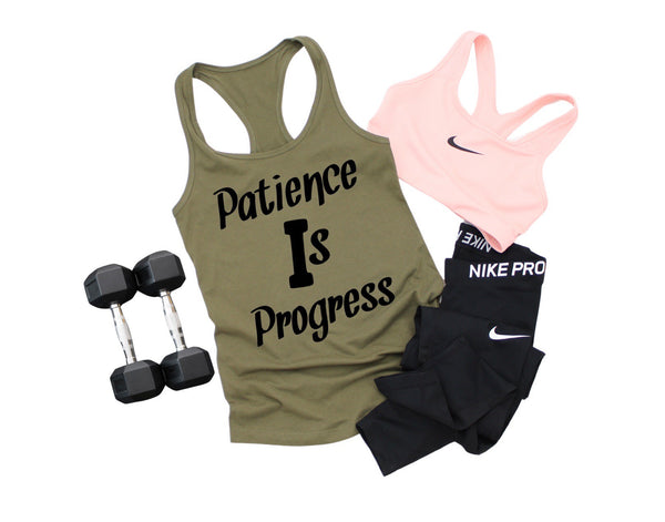 Patience is Progress Tank Top