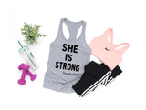 She is strong Tank Top