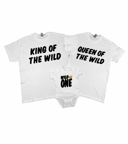 Wild One Birthday Family  Shirts