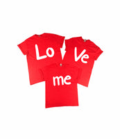 Love Me Family Valentine Shirt