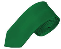 BOYS SOLID EMERALD NECKTIE