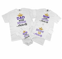 Family B’day Princess Shirts