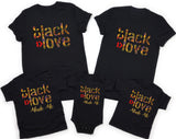 Black Love Family Shirt