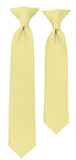 BOYS' LIGHT YELLOW TIE