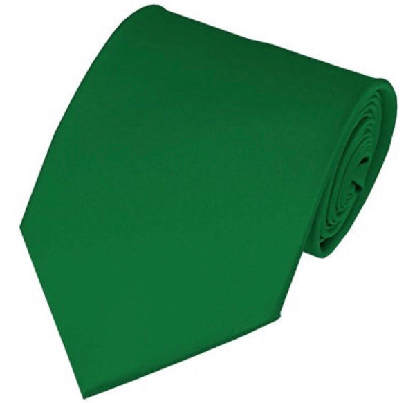 SOLID EMERALD MENS' TIES