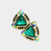 Crystal Stud Earring