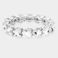 Heart Crystal Stretch Bracelet