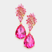 Marquise Stone Dangle Earrings