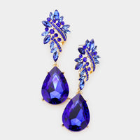 Marquise Stone Dangle Earrings