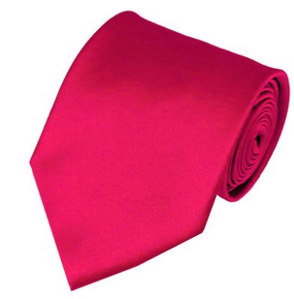 SOLID FUCHSIA MENS' TIES