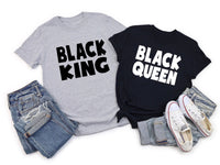 Black Queen and Black King Shirt