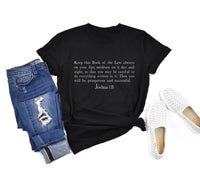 Joshua 1:8 Shirt