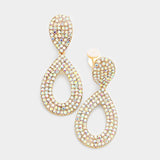 Teardrop Clip Earring