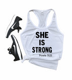 She is strong Tank Top