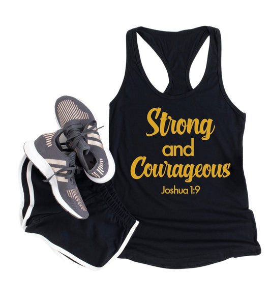 Strong & Courageous Tank Top