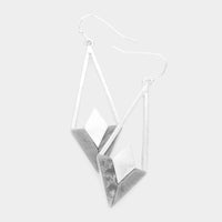 Accented Metal Dangle Earring