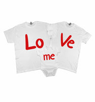 Love Me Family Valentine Shirt