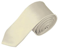 BOYS SOLID CREAM NECKTIE